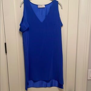 Amanda Uprichard Blue Silk Dress